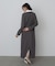 【Bab】（選べるサイズ展開）2WAYダブルカラーワンピース