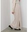 【Bab】(S・Mサイズ展開) シアードッキングチェックスカート