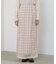 【Bab】(S・Mサイズ展開) シアードッキングチェックスカート