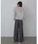 【選べるサイズ展開】フロントワイドタックネップ入ワイドパンツ