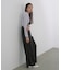 【選べるサイズ展開】フロントワイドタックネップ入ワイドパンツ