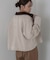 【Bab】フェイクスエード×コーデュロイショートカバーオール