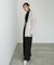 【Bab】(選べる着丈) ハートボタンシャギーニットカーディガン