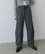【Bab】カーブシルエットスウェットパンツ