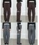 【Bab】カーブシルエットスウェットパンツ