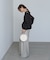 【Bab】レイヤードライクパイピングスウェットトップス