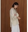 【WEB限定】もち軽配色ニットチュニック