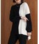 【WEB限定】もち軽配色ニットチュニック