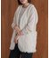 【WEB限定】ボア×ファーニットベスト