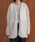 【WEB限定】ボア×ファーニットベスト