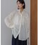 【WEB限定】フェザーライクシアーシャツ