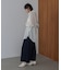 【WEB限定】フェザーライクシアーシャツ