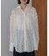 【WEB限定】フェザーライクシアーシャツ