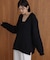 【WEB限定】ケーブルＶニットセーター