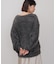 起毛加工シャギーカーディガン