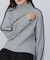 【Bab】ライン配色ニットトップス