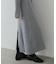 【Bab】レイヤート゛風ウエスト結びリフ゛ニットワンヒ゜ース