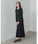 【Bab】レイヤート゛風ウエスト結びリフ゛ニットワンヒ゜ース