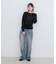 【Bab】ダブルボタンデニムパンツ