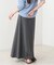 【Bab】レイヤードデザイン スウェットスカート