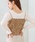 【Bab】コード刺繍ベロアビスチェ