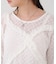 【Bab】レースフリルシアーロングTシャツ