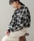 チェック柄ショートシャツ