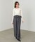 【Bab】パイピングリブトップス＆タンクSET