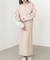 【Bab】【選べるサイズ展開】《セレモニー対応》フリルスリーブポンチワンピース