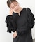 【Bab】【選べるサイズ展開】《セレモニー対応》フリルスリーブポンチワンピース