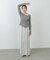 【Bab】【セットアップ対応可能】【選べるサイズ展開】MIX編みラインニットスカート