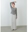 【Bab】【セットアップ対応可能】【選べるサイズ展開】MIX編みラインニットスカート