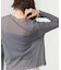 【Bab】シアーメロートップス