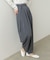 【Bab】【選べるサイズ展開】ツータックルーズベルト付スラックスパンツ