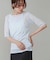 【Bab】５分袖ﾚｲﾔｰﾄﾞｾｯﾄｼｱｰｶｯﾄｿｰ