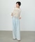 【Bab】ベーシックセミシアーカットソー
