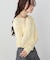【Bab】ベーシックセミシアーカットソー