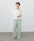 【Bab】配色レイヤードドレープカーディガン