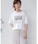 スクエアBOXロゴT-shirt