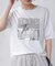 スクエアBOXロゴT-shirt