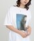 【Bab】フォトプリントＴシャツ