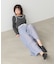 【Bab】ウエストフリルドットパンツ