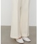 【Bab】【選べるサイズ展開】ストレッチツイルセミフレアスラックスパンツ