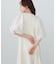 【Bab】【選べるサイズ展開】袖ボリュームポンチワンピース