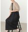 【Bab】【選べるサイズ展開】袖ボリュームポンチワンピース