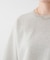 ラメ混総針ニットＴシャツ