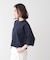 ラメ混総針ニットＴシャツ