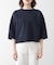 ラメ混総針ニットＴシャツ