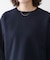ラメ混総針ニットＴシャツ