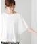 Wシルケットシフォンドッキングプルオーバー